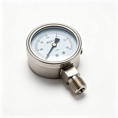 Bourdon Tube Capsule Pressure Gauge
